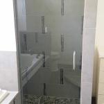 NEW CONTEMPO GRAY 12X24 PORCEILIN TILE WITH GLASS AND STONE ACCENTS